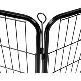 8 Panel Heavy Duty Pet Dog Playpen Puppy Exercise Fence Enclosure Cage Randy & Travis Machinery