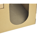 Cat Cardboard House Tree Tower Condo Scratcher Pet Post Pad Mat Furniture Randy & Travis Machinery