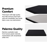 110CM XL Pet Bed Mattress Dog Cat Memory Foam Pad Mat Cushion Palermo