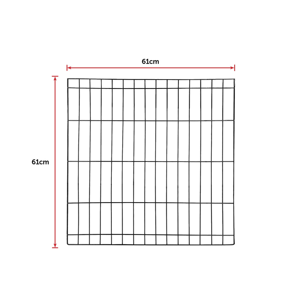 24" 8 Panel Pet Dog Playpen Puppy Exercise Cage Enclosure Fence Play Pen Randy & Travis Machinery