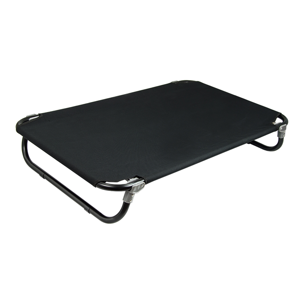 Dog Pet Bed Foldable Elevated Portable Waterproof Outdoor Raised Basket 110 x 65cm Randy & Travis Machinery