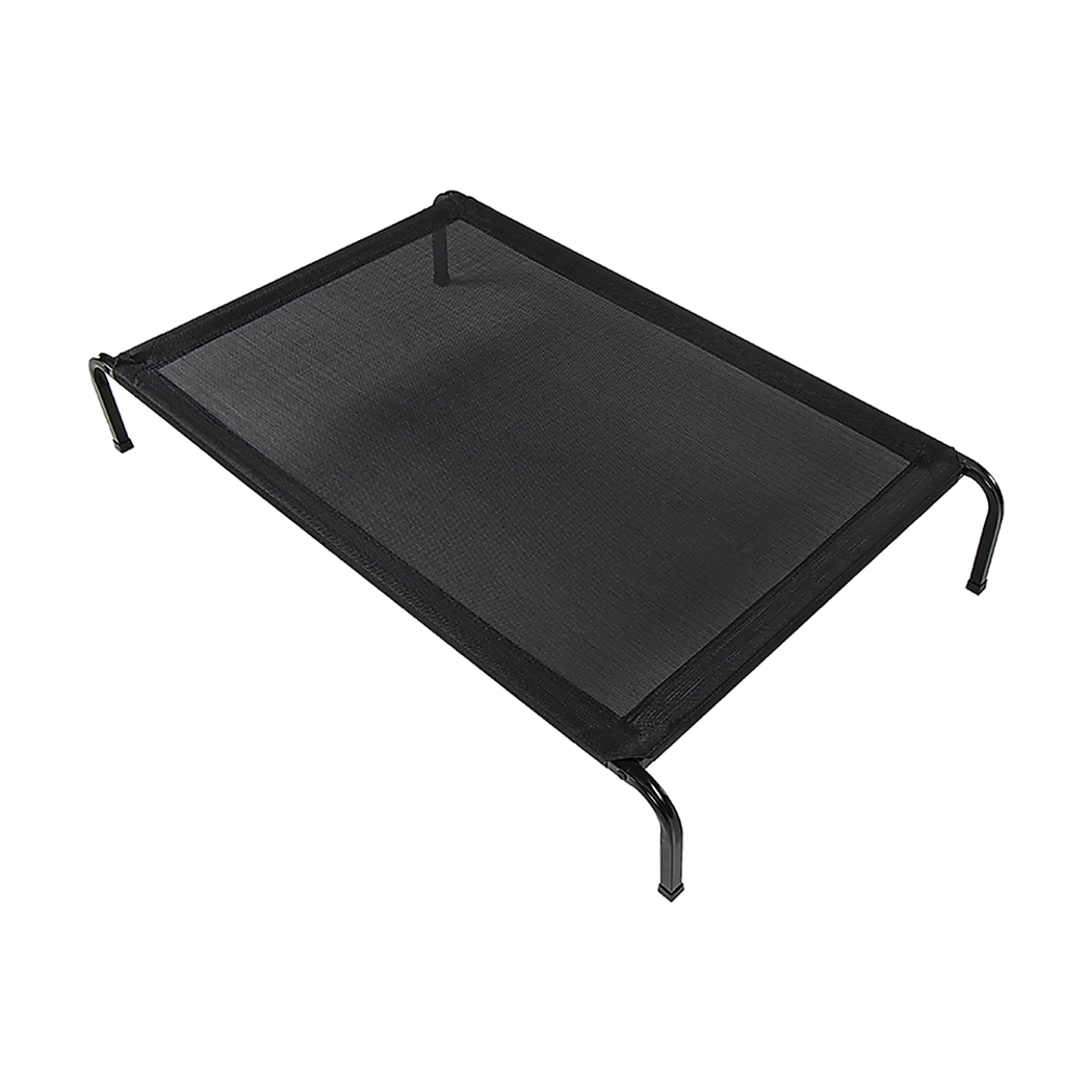 110 x 80cm Elevated Pet Sleep Bed Dog Cat Cool Cot Home Outdoor Folding Portable Randy & Travis Machinery