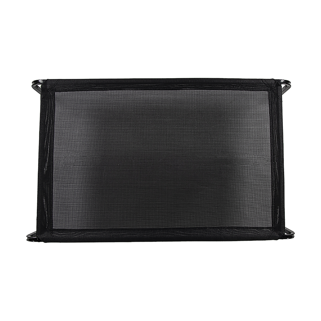110 x 80cm Elevated Pet Sleep Bed Dog Cat Cool Cot Home Outdoor Folding Portable Randy & Travis Machinery