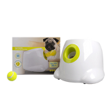 Dog Ball Launcher Thrower Automatic Tennis Fetch Throwing Machine 3 Balls Randy & Travis Machinery