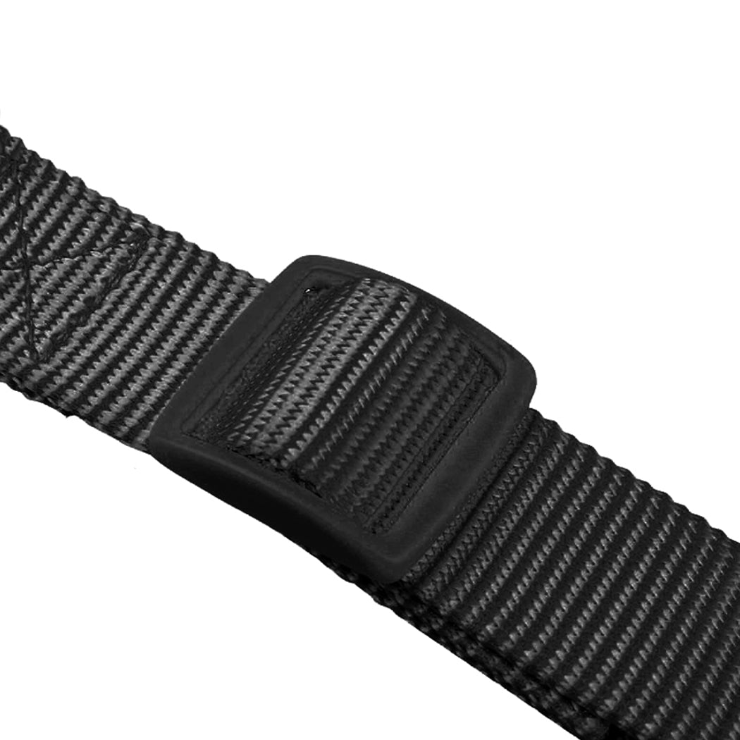 Adjustable Dog Hands Free Leash Waist Belt Buddy Jogging Walking Running Black Uniwide