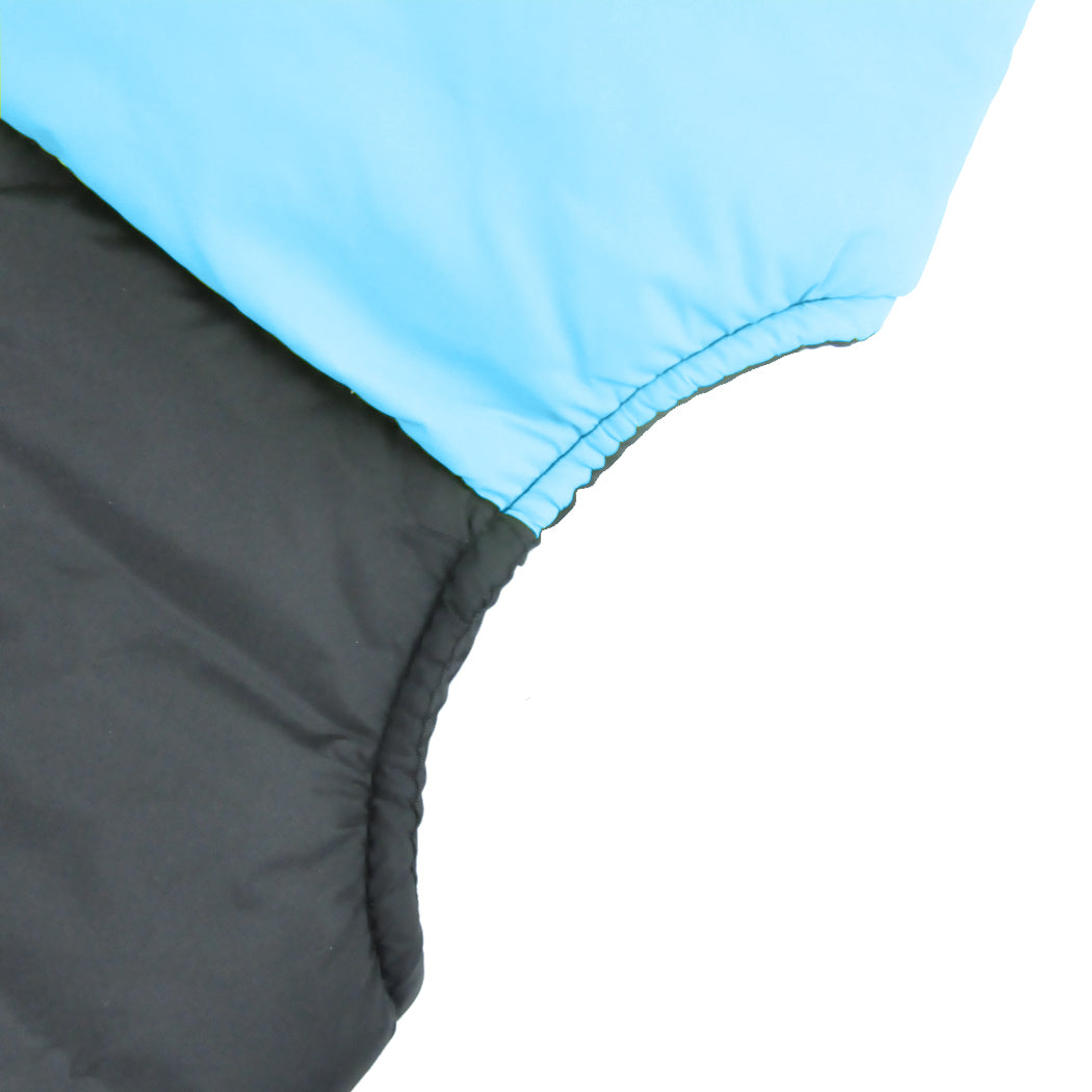 PaWz Dog Winter Jacket Padded Waterproof Pet Clothes Windbreaker Coat M Blue PaWz