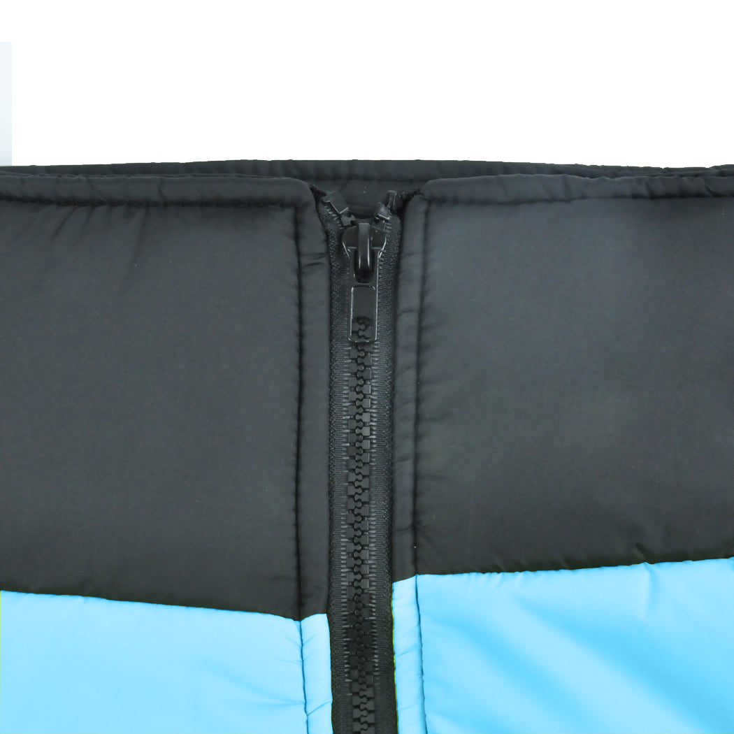PaWz Dog Winter Jacket Padded Waterproof Pet Clothes Windbreaker Coat M Blue PaWz