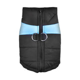 PaWz Dog Winter Jacket Padded Waterproof Pet Clothes Windbreaker Coat M Blue