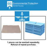 PaWz 2 Pcs 120x180 cm Reusable Waterproof Pet Puppy Toilet Training Pads PaWz