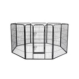 PaWz 8 Panel Pet Dog Playpen Puppy Exercise Cage Enclosure Fence Cat Play Pen 40''