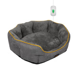PaWz Electric Pet Heater Bed Heated Mat Cat Dog Heat Blanket Removable Cover S PaWz
