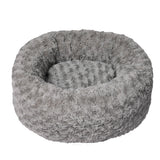 PaWz Calming Dog Bed Warm Soft Plush Sofa Pet Cat Cave Washable Portable Grey S PaWz