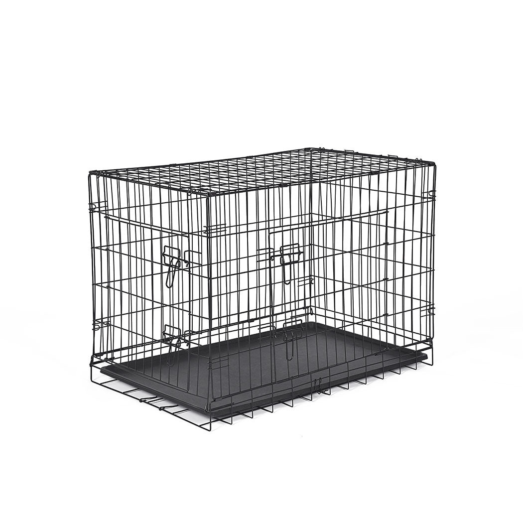 PaWz Pet Dog Cage Crate Kennel Portable Collapsible Puppy Metal Playpen 24" PaWz