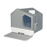 PaWz Fully Enclosed Cat Litter Box Mat Kitty Toilet Trapping Odour Control Basin Petsleisure