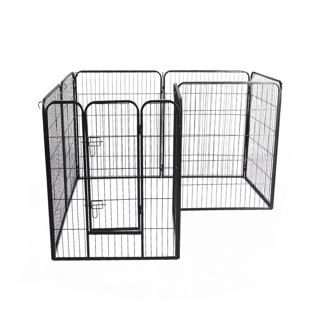 PaWz 8 Panel Pet Dog Playpen Puppy Exercise Cage Enclosure Fence Cat Play Pen 32'' PaWz
