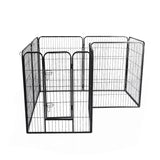 PaWz 8 Panel Pet Dog Playpen Puppy Exercise Cage Enclosure Fence Cat Play Pen 48'' PaWz