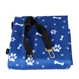 PaWz Pet Back Car Seat Cover Hammock Nonslip Dog Puppy Cat Waterproof Rear Blue PaWz