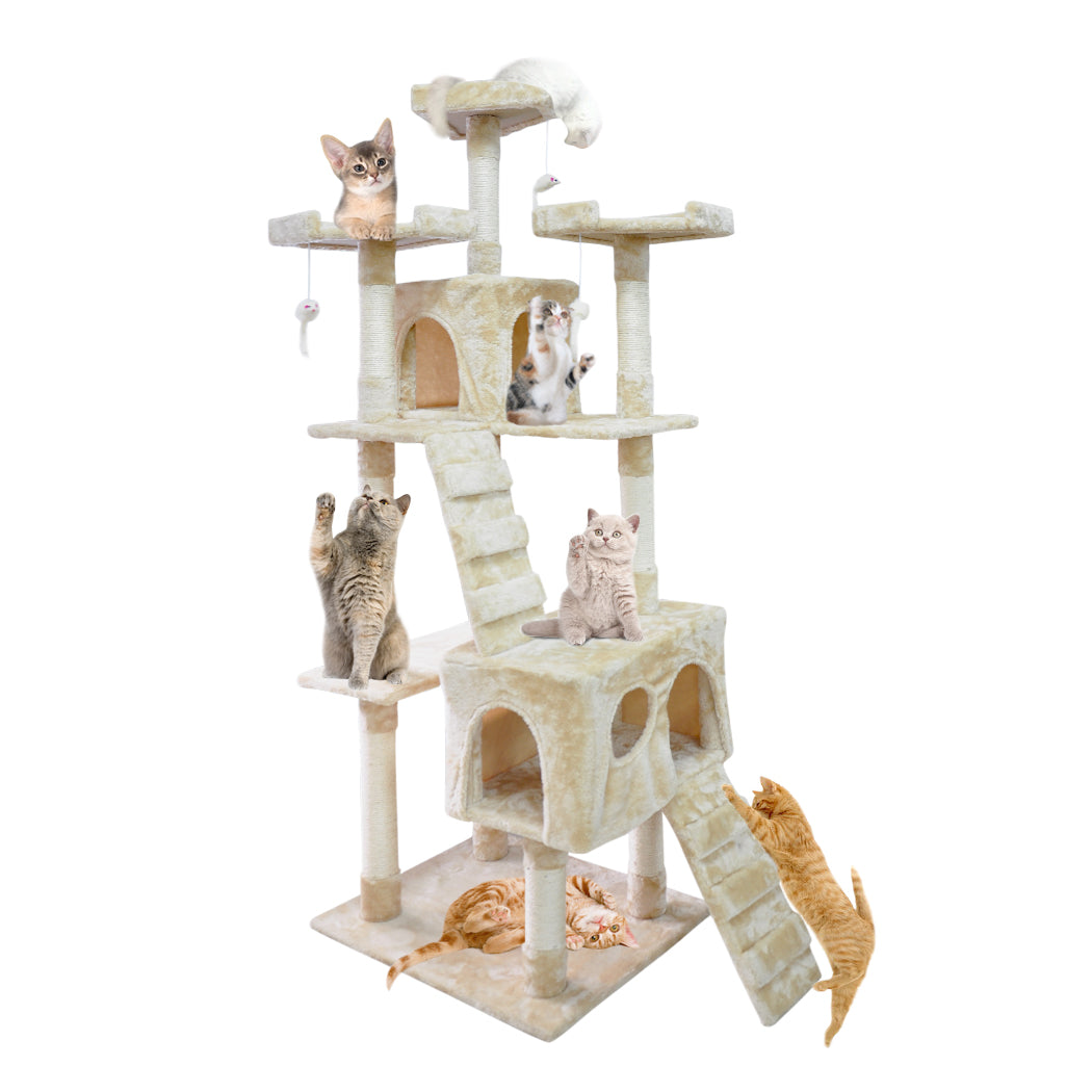 PaWz 1,8M Cat Scratching Post Tree Gym House Condo Furniture Scratcher Pole PaWz