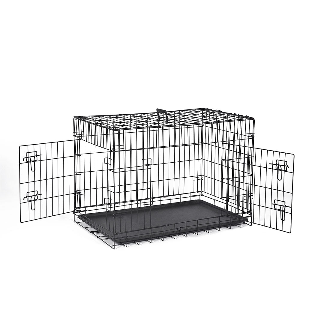 PaWz Pet Dog Cage Crate Kennel Portable Collapsible Puppy Metal Playpen 24" PaWz