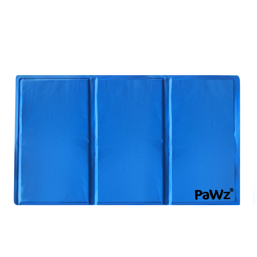 PaWz Pet Cooling Mat Gel Mats Bed Cool Pad Puppy Cat Non-Toxic Summer 140x90cm PaWz