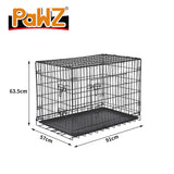 PaWz Pet Dog Cage Crate Kennel Portable Collapsible Puppy Metal Playpen 36" PaWz