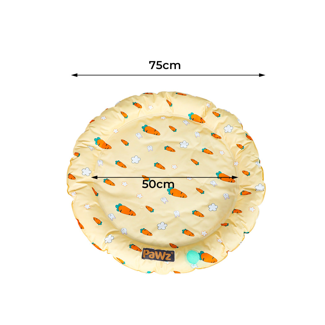 PaWz Pet Cool Gel Mat Cat Bed Dog Bolster Waterproof Self-cooling Pads Summer M PaWz