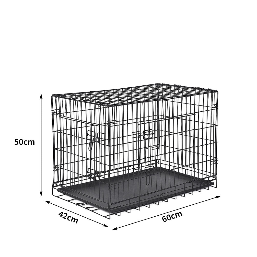 PaWz Pet Dog Cage Crate Kennel Portable Collapsible Puppy Metal Playpen 24" PaWz