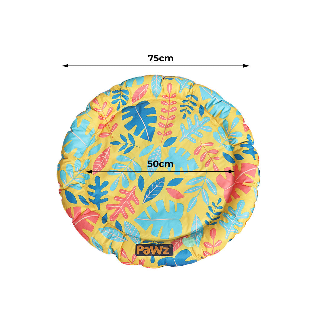 PaWz Pet Cool Gel Mat Cat Bed Dog Bolster Waterproof Self-cooling Pads Summer M PaWz