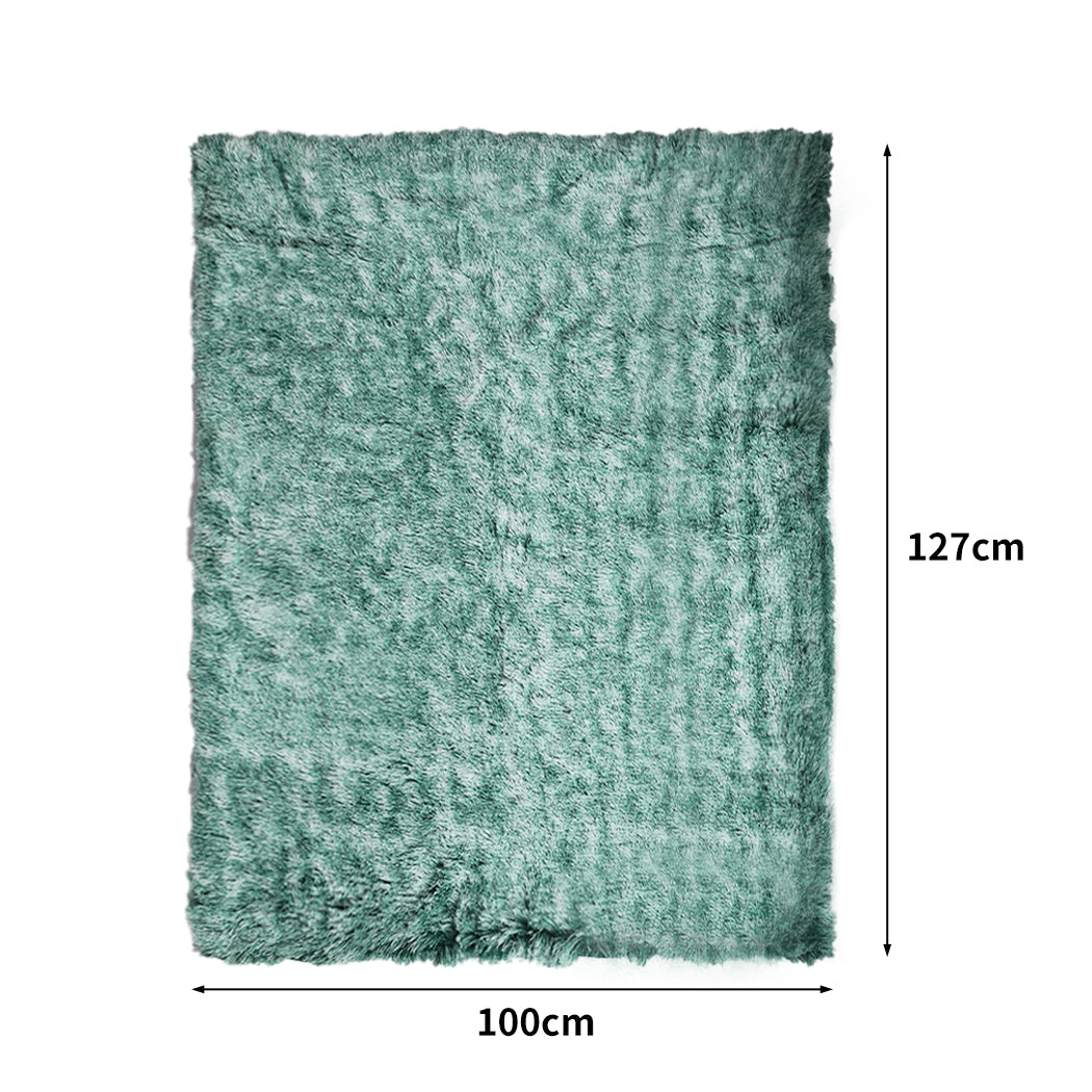PaWz Dog Blanket Pet Cat Mat Puppy Warm Soft Plush Washable Reusable Large Teal PaWz