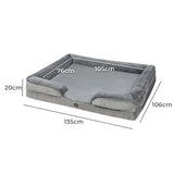 PaWz Memory Foam Pet Sofa Bed Cushion Dog Mat Washable Removable Orthopedic XXL Petsleisure