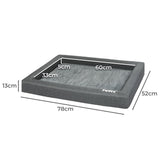 PaWz Memory Foam Pet Bed Calming Dog Cushion Orthopedic Mat Washable Removable M Petsleisure