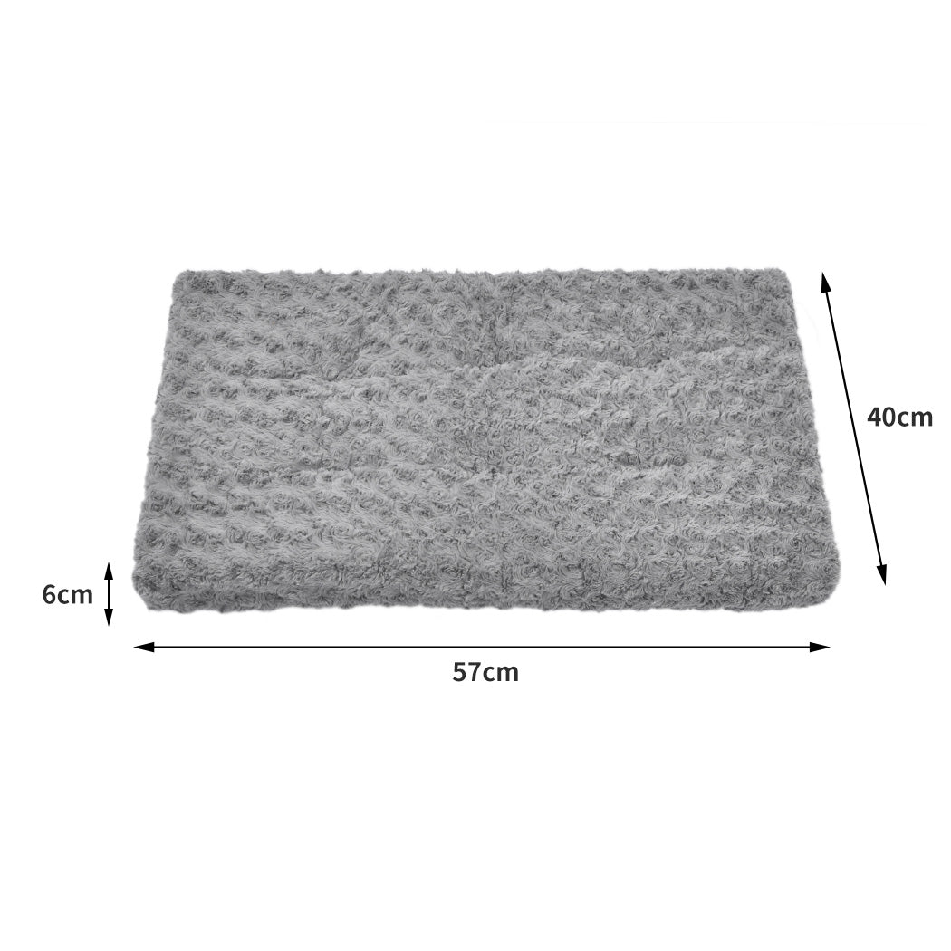 PaWz Pet Bed Dog Cat Beds Bedding Soft Warm Mattress Cushion Pillow Mat Velvet 24'' PaWz