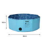 Portable Pet Swimming Pool Kids Dog Cat Washing Bathtub Outdoor Bathing S PaWz