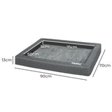 PaWz Memory Foam Pet Bed Calming Dog Cushion Orthopedic Mat Washable Removable L Petsleisure