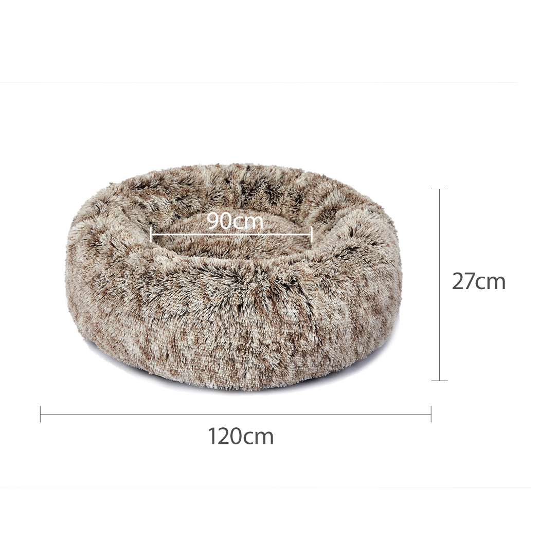 PaWz Replaceable Cover For Dog Calming Bed Warm Kennels Nest Cave AU Coffee XXL PaWz