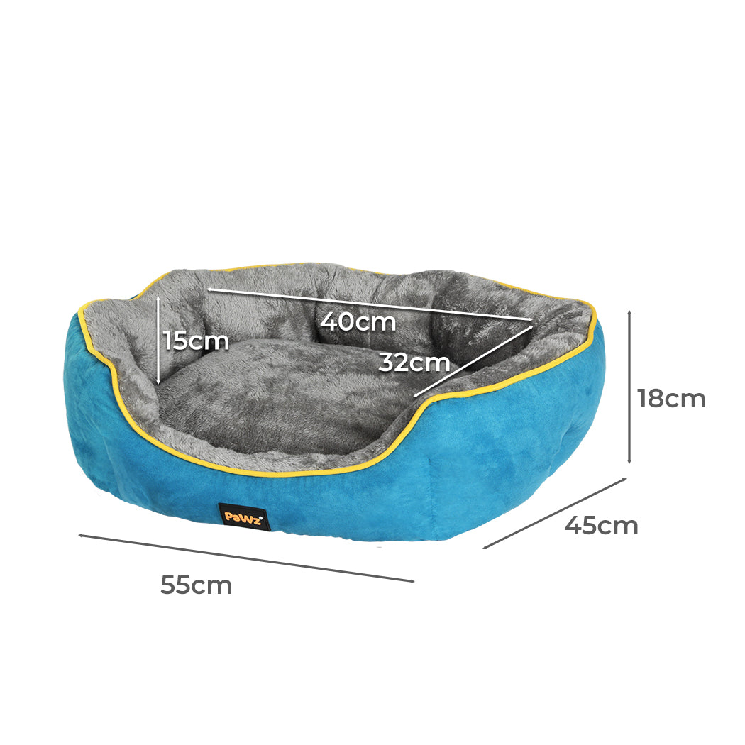 PaWz Electric Pet Heater Bed Heated Mat Cat Dog Heat Blanket Removable Cover S Petsleisure