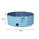 Portable Pet Swimming Pool Kids Dog Cat Washing Bathtub Outdoor Bathing M PaWz