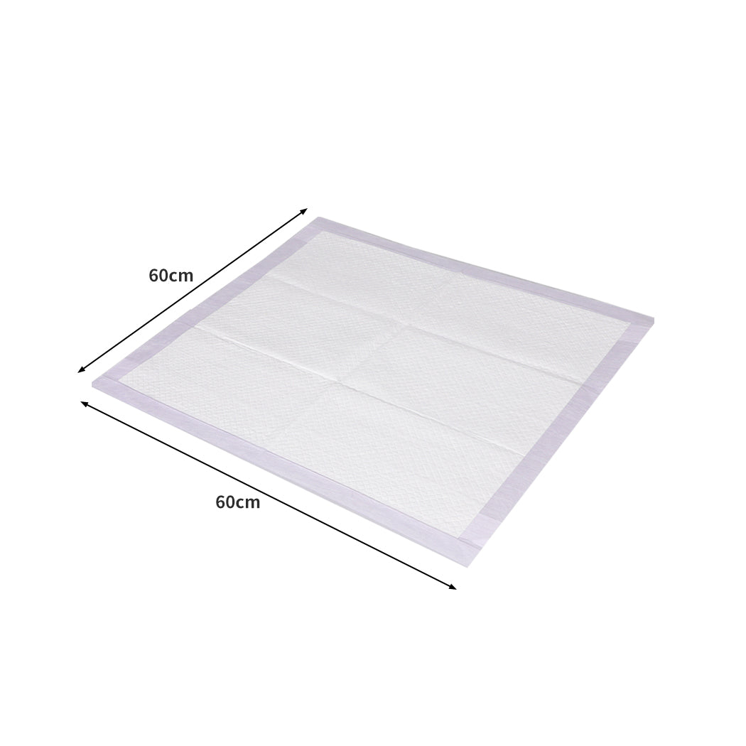 PaWz 100x Pet Dog Toilet Training Pad Puppy Potty Pee Mat Super Absorbent60x60cm Petsleisure