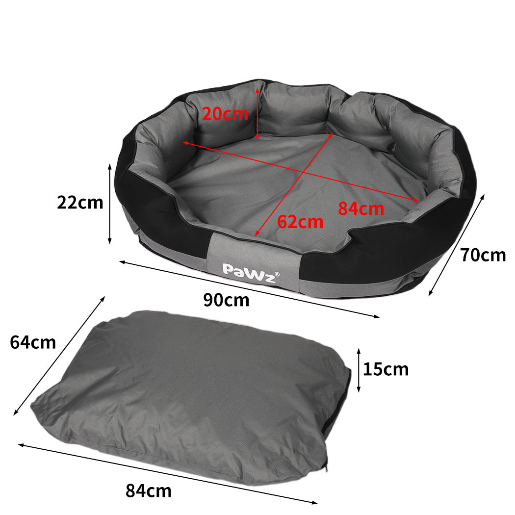 PaWz Waterproof Pet Dog Calming Bed Memory Foam Orthopaedic Removable Washable M PaWz