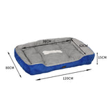 PaWz Pet Bed Dog Beds Bedding Mattress Mat Cushion Soft Pad Pads Mats XXL Navy PaWz