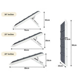 PaWz Adjustable Dog Ramp Height Stair For Bed Sofa Cat Dogs Folding Portable PaWz