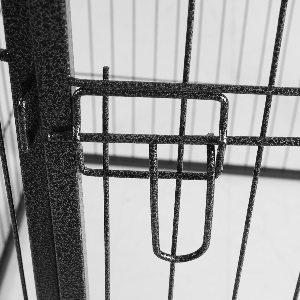PaWz 8 Panel Pet Dog Playpen Puppy Exercise Cage Enclosure Fence Cat Play Pen 48'' PaWz