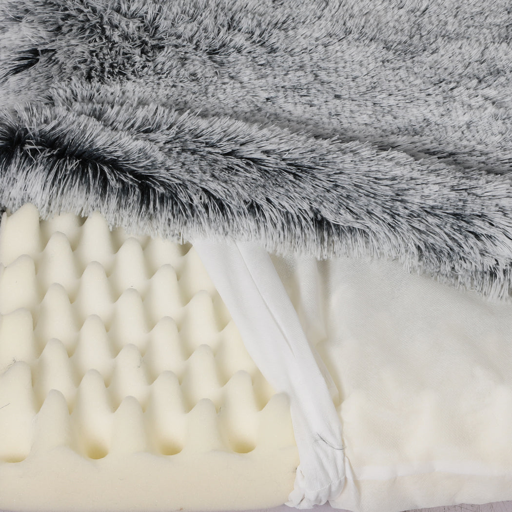 PaWz Dog Mat Pet Calming Bed Memory Foam Orthopedic Removable Cover Washable XL PaWz