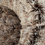 PaWz Replaceable Cover For Dog Calming Bed Mat Soft Plush Kennel Brown Size XL PaWz