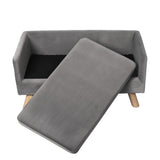 PaWz Pet Sofa Bed Dog Warm Soft Lounge Couch Soft Removable Cushion Chair Large PaWz