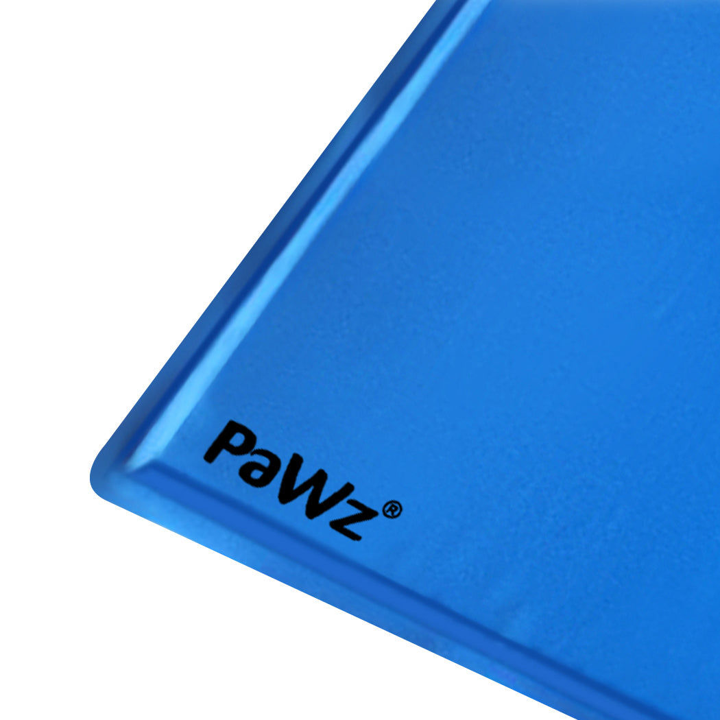 PaWz Pet Cooling Mat Gel Mats Bed Cool Pad Puppy Cat Non-Toxic Summer 110x70cm PaWz