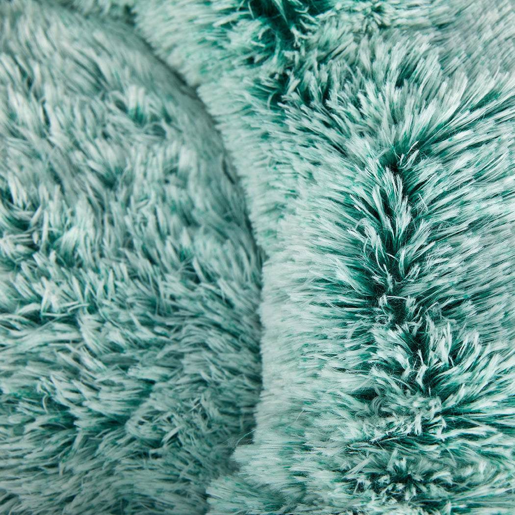PaWz Pet Beds Dog Cat Soft Warm Kennel Round Calming Nest Cave AU Teal XXL PaWz