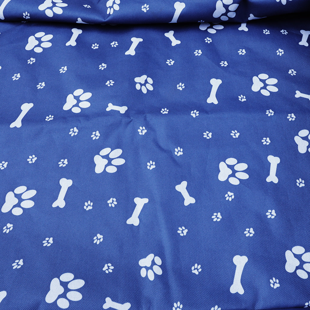 PaWz Pet Back Car Seat Cover Hammock Nonslip Dog Puppy Cat Waterproof Rear Blue PaWz