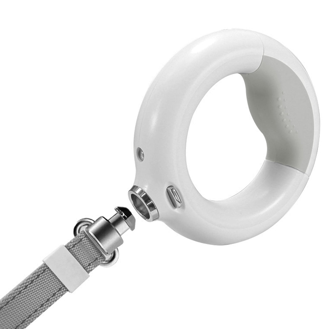 PaWz LED Dog Leash Lead Walking Rope Flashlight Heavy Duty 45kg Capacity White Petsleisure