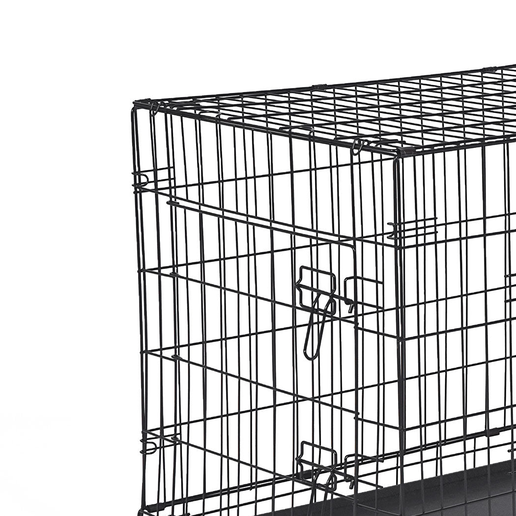 PaWz Pet Dog Cage Crate Kennel Portable Collapsible Puppy Metal Playpen 24" PaWz